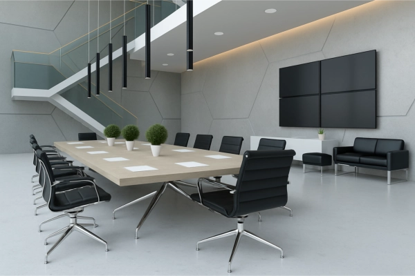 the natural landscape.