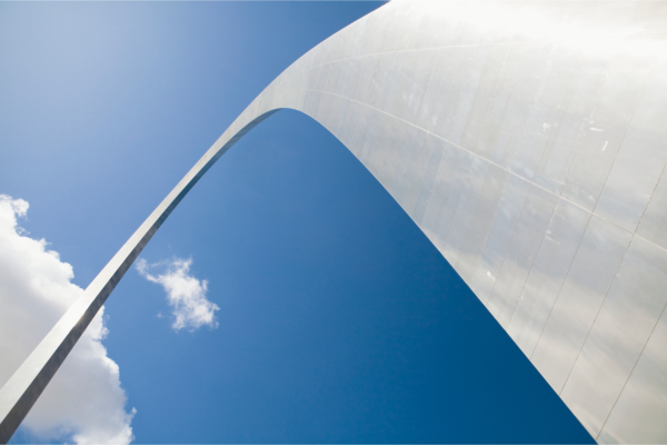 St. Louis Gateway Arch and skyline