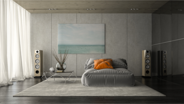 Whole-home audio system in St. Louis home