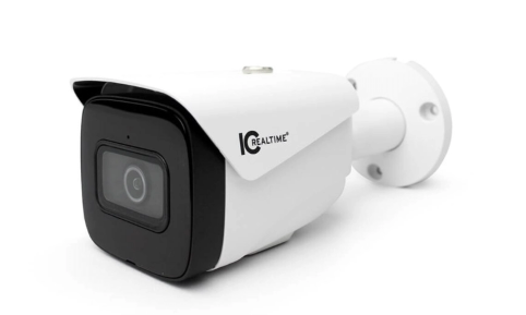 IPEL-B80F-IRW3 4K Starlight Bullet Camera with AI Detection and SmartIR Technology