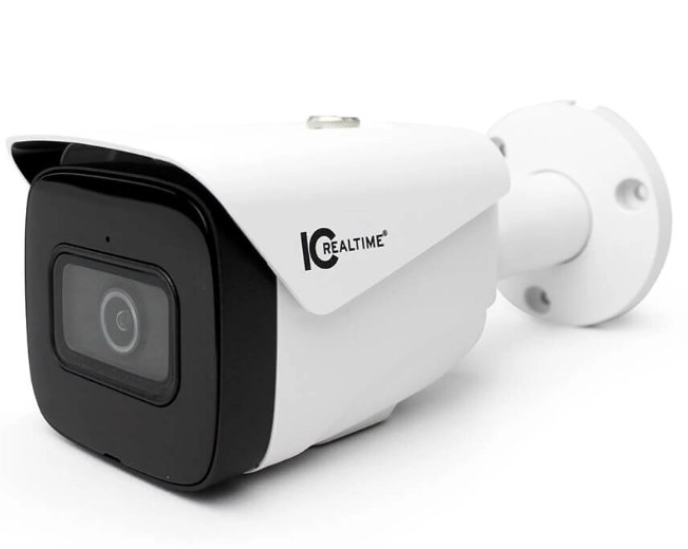 IPEL-B80F-IRW3 4K Starlight Bullet Camera with AI Detection and SmartIR Technology